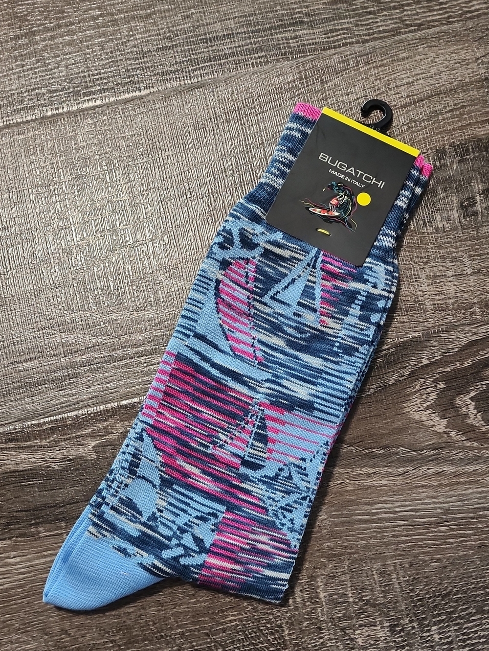 Bugatchi Sailboat Mercerized Cotton Socks